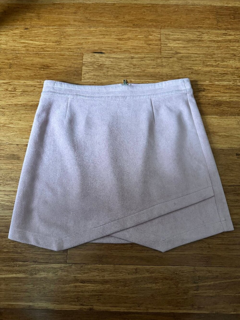 Steve Madden Light pink Suede Mini Skirt